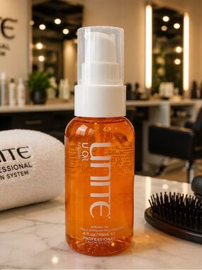 UNITE U Oil Argan Hair Treatment 4 oz NEW Professional Salon Hair Oil